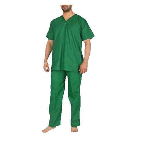 Green Colour Women Men Scrubs Set High Quality Durable Premium Quality Material Comfortable Medical Healthcare Hospital Clinic Surgical Doctor Nurse Healthcare Professionals Uniform