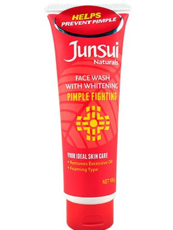 Junsui Natural Removes Excessive Oil & Pimple Fighting  Face Wash 100g