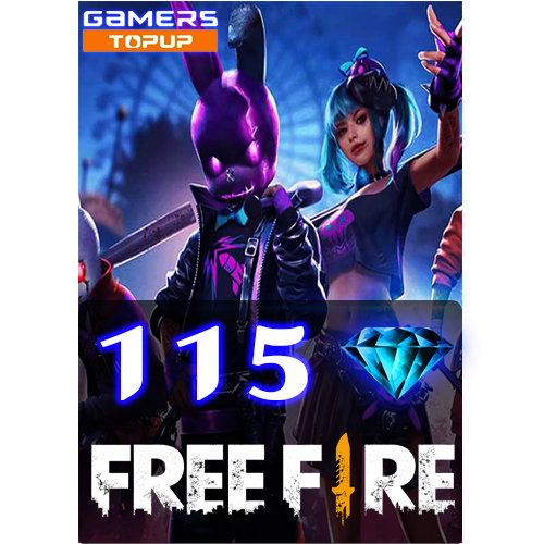 Free Fire 115 Diamonds Direct Top up - [ Only Player ID Required ]