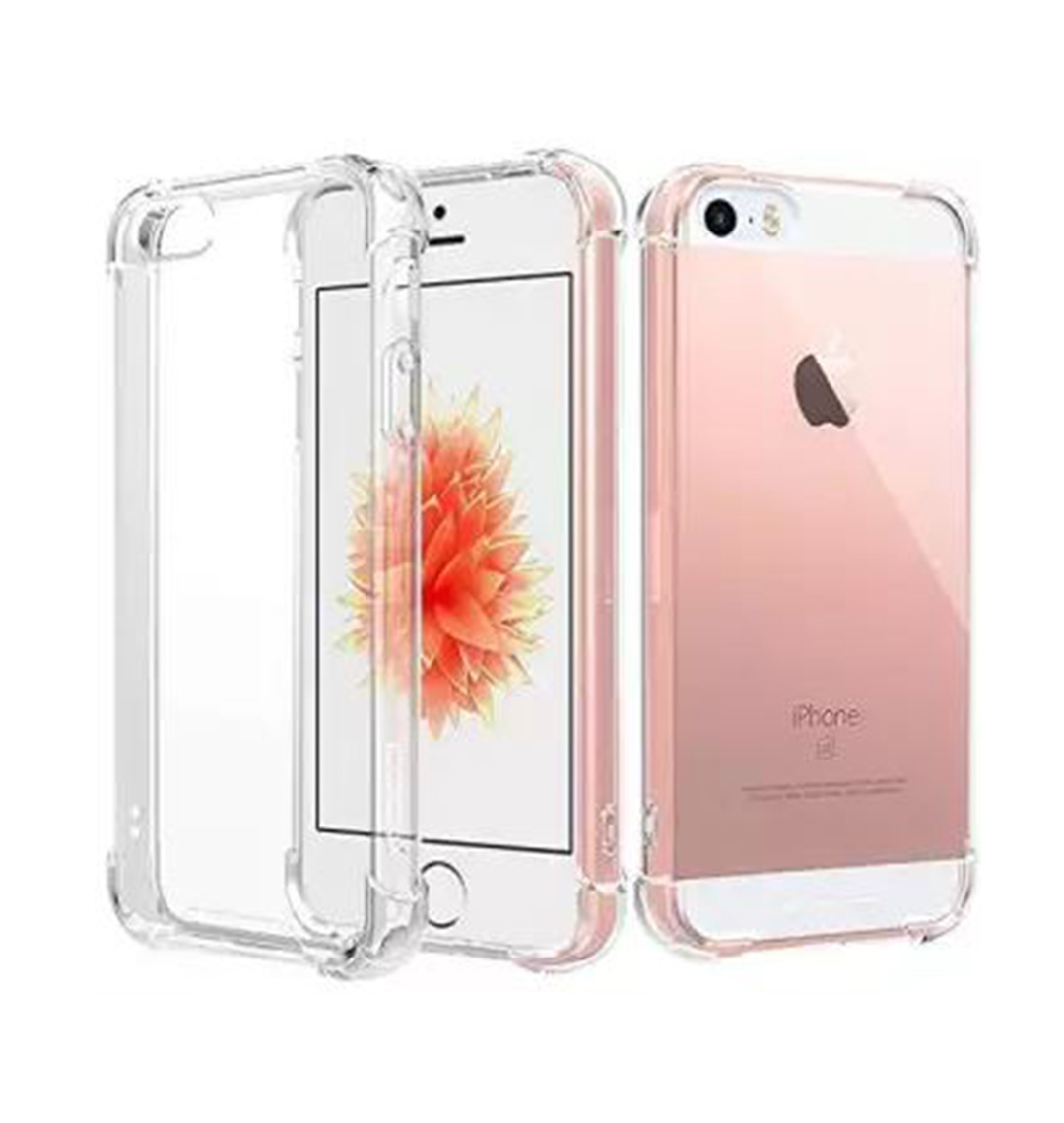 Apple iphone SE Transparent Back Cover Soft & Full Protection | Daraz.lk