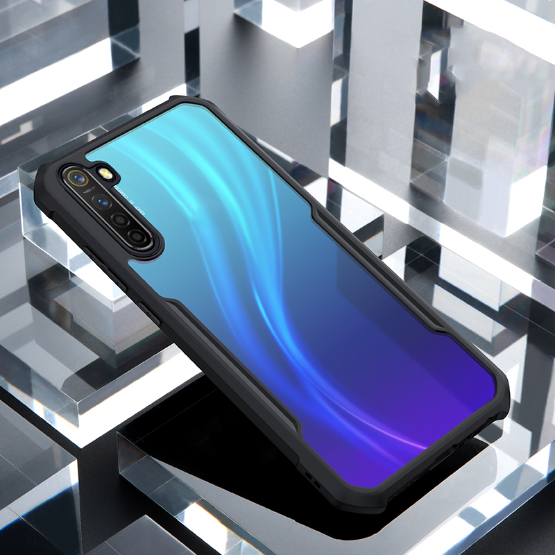 Phone Case Realme 6 Pro Back Cover Transparent Clear Armor Shockproof Back Cover for Realme 6 Pro Case. 