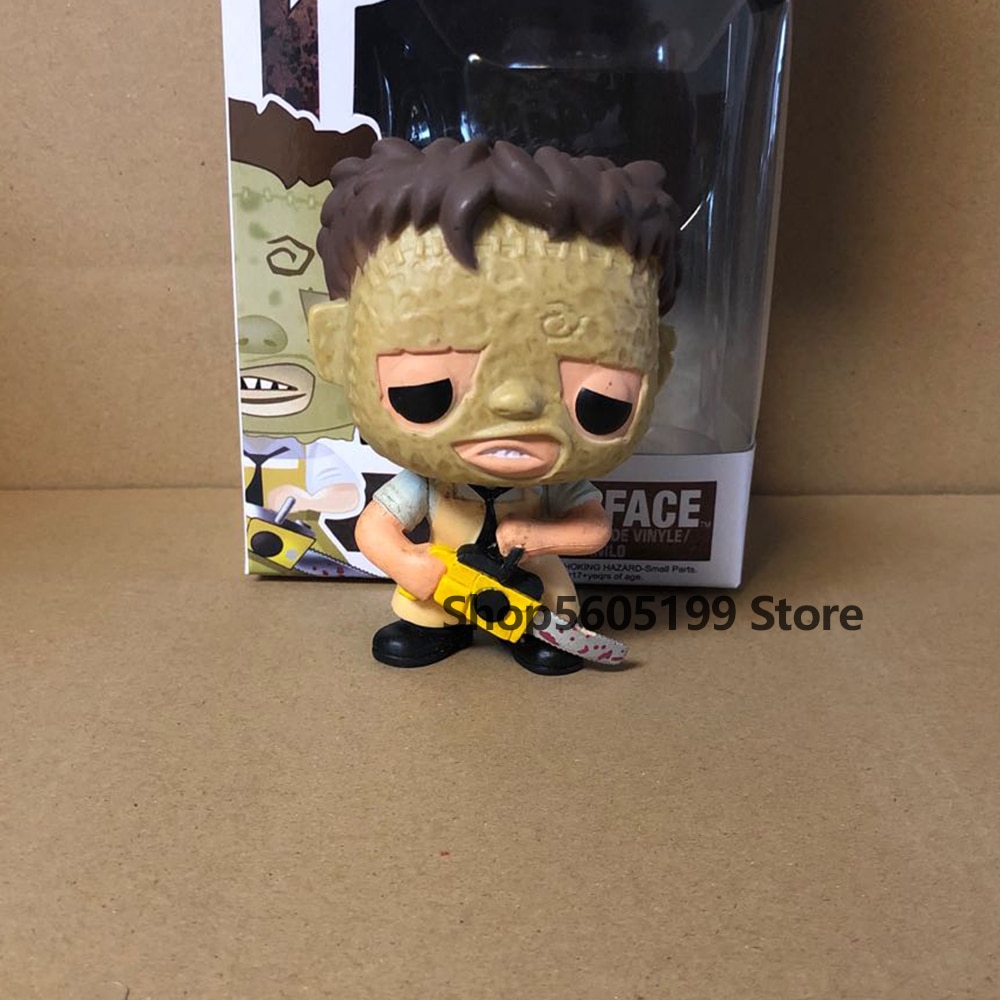 【Serendipity party】NEW!  JASON Voorhees THE TEXAS CHAINSAW MASSACRE Vinyl Action Figures Toys for Children gift. 