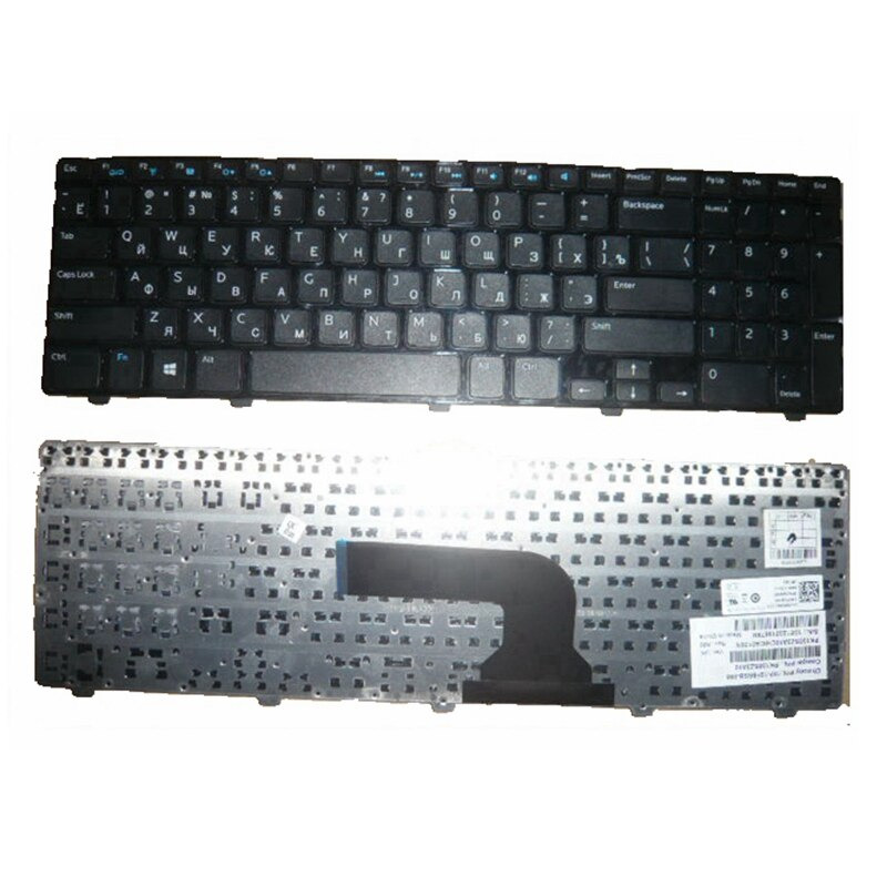 Firewings Laptop keyboard Replacement For Dell Inspiron 15 15R 3521 3537 15R 5421 5521 5537 5535 15-3521 15V-1316 15VR-4526 RU Version Keyboards. 