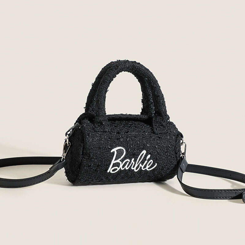 New LS Womens Small Fragrance Premium Feeling Cylindrical Handbags Pillow Shape Fashion Single Shoulder Bag Casual Cross Wear Bags. 