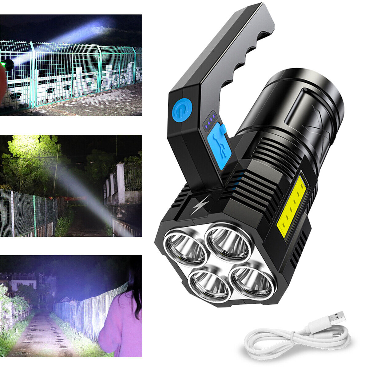 4 led super flashlight