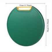 1pc rotating plastic cutting board versatile chopping board suitable for meat vegetables and fruits kitchen supplies details 5