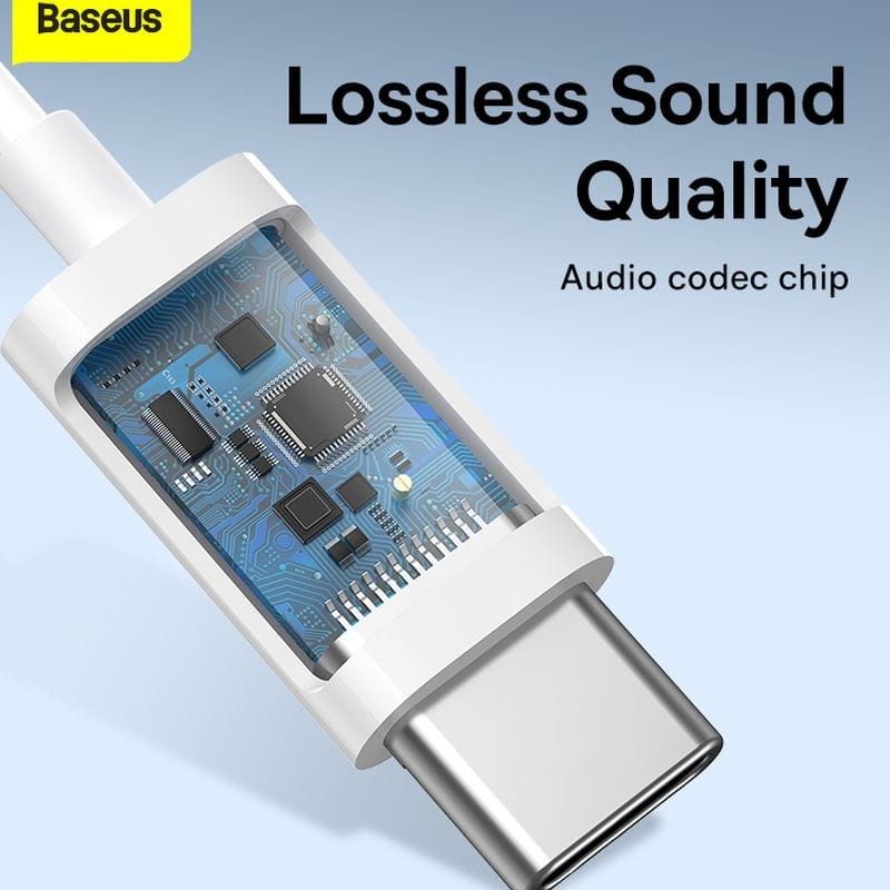 Baseus C17/H17 Wired Earphones In-Ear Type-C & AUX 3.5mm Lateral Earphones with Microphone. 