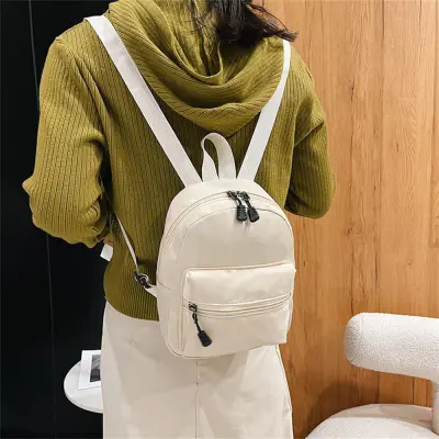 Mini Backpack Women Small Travel Bagpack Ladies Korea Style Female Student School Bag for Teenager Girls Back Pack for Woman