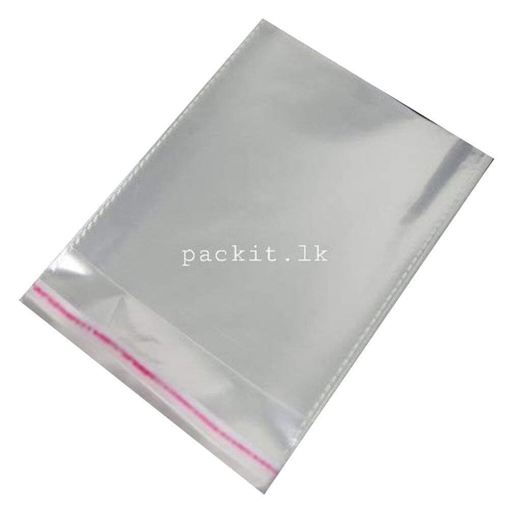 100pcs 9*12 inches Clear Transparent Polythene Bags BOPP Bags with ...