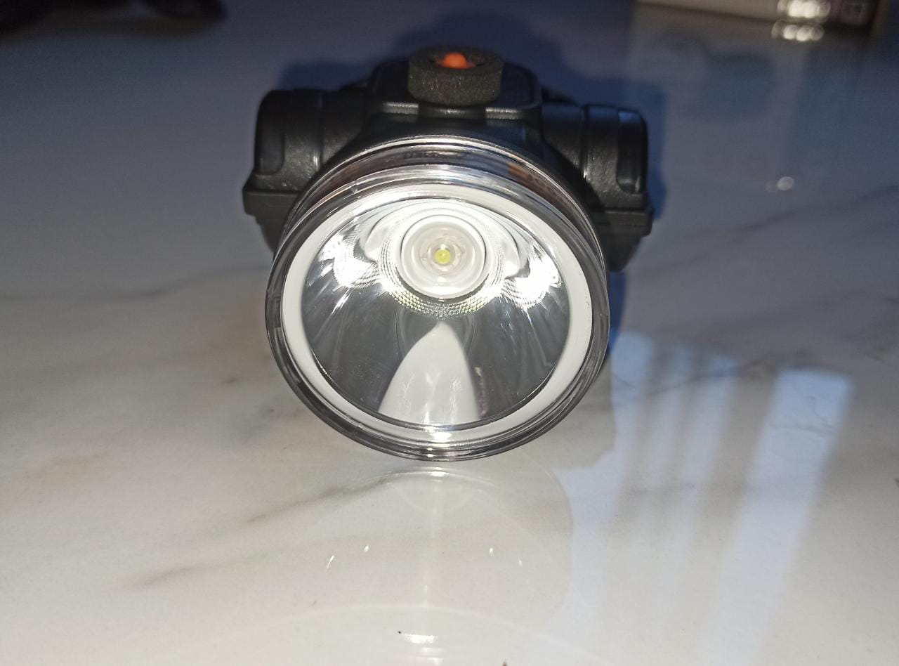 AIKO Head Torch AS 748 Ideal for camping, hiking, fishing, cycling, climbing, potholing& working in low light areas. 