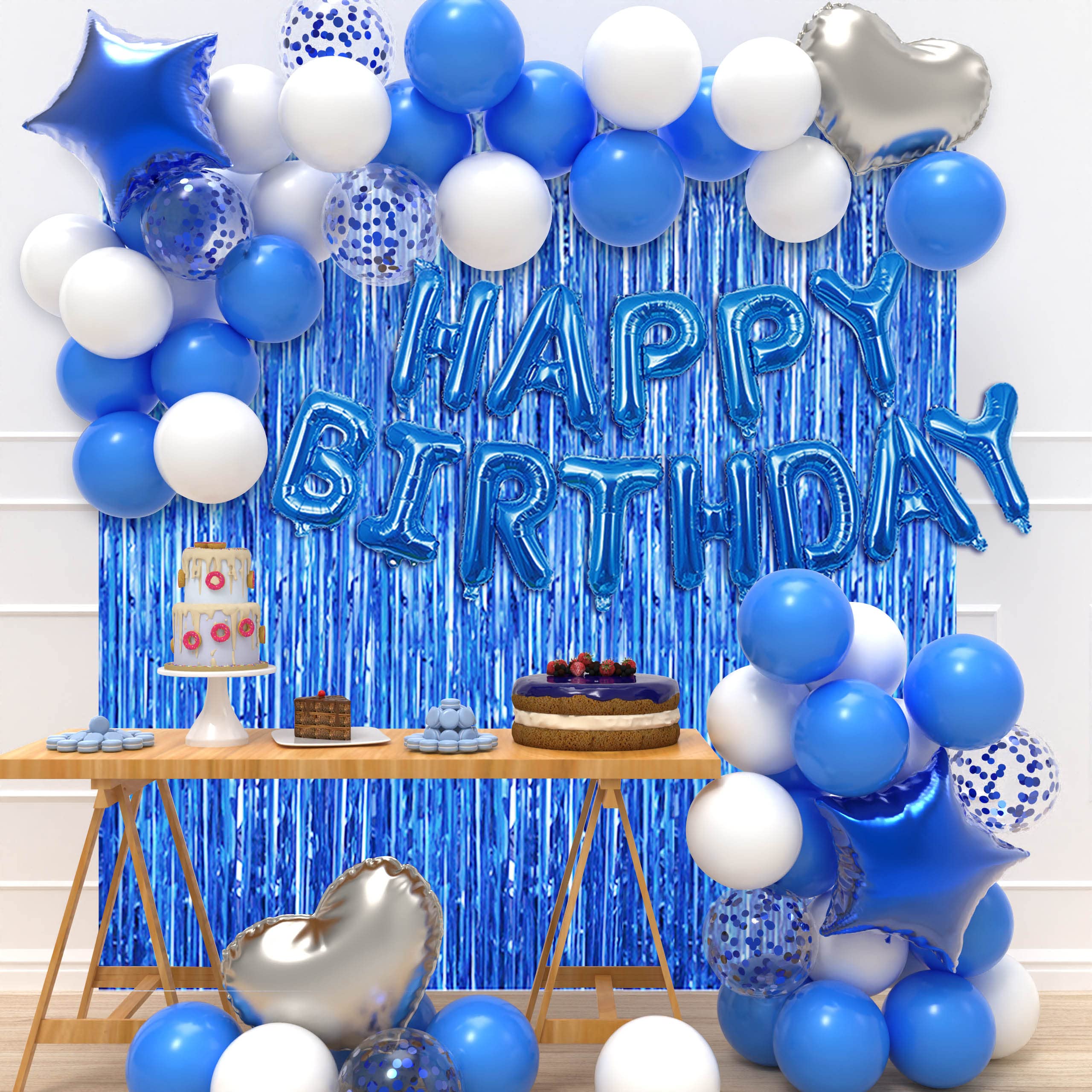 Aggregate 155+ blue birthday decorations best - noithatsi.vn