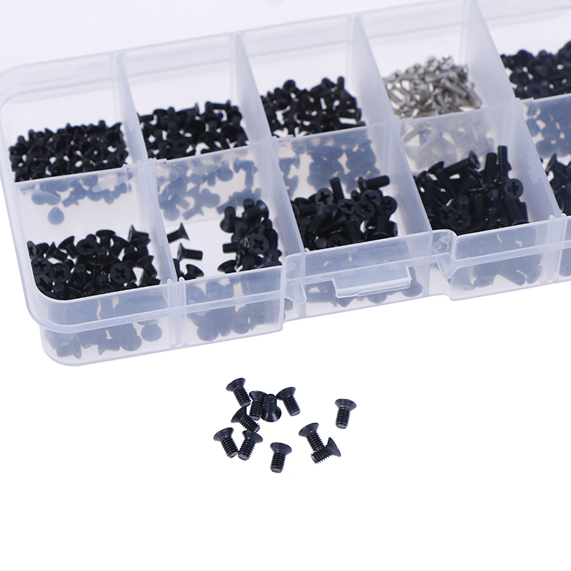 500pcs laptop computer screws set universal screw m2 m2.3 m3. 