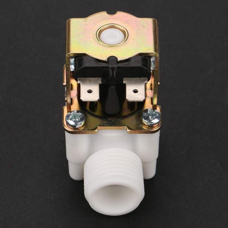Dc12v N/C Normally Closed Water Solenoid Valve G1/2-Inch Plastic Electrical Solenoid Valve For Automatic Water Lines On and Off. 