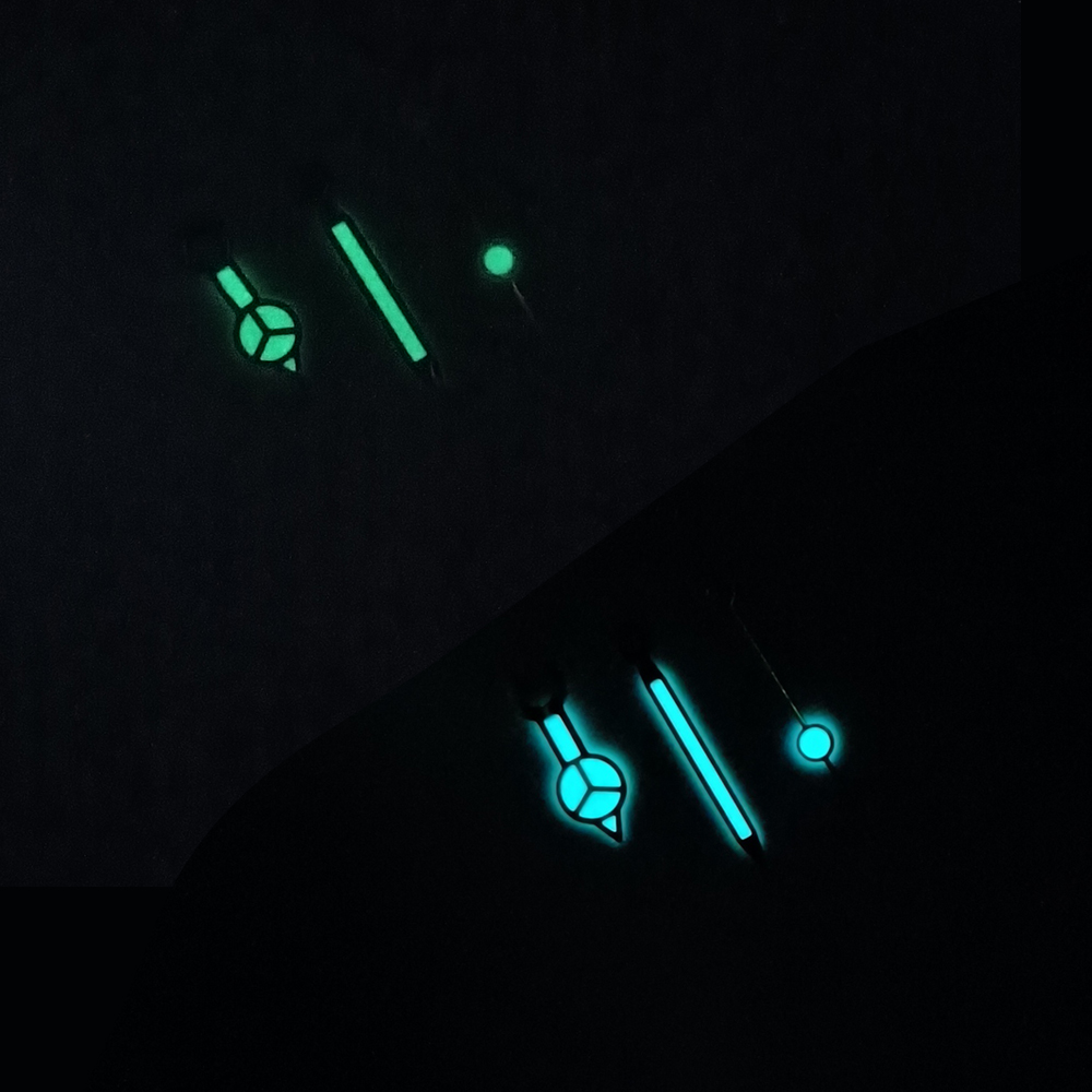 【ZIME】NH35 NH36 Green Luminous Watch Hands for Automatic Movement watch accessories Watch Parts For Wristwatches. 
