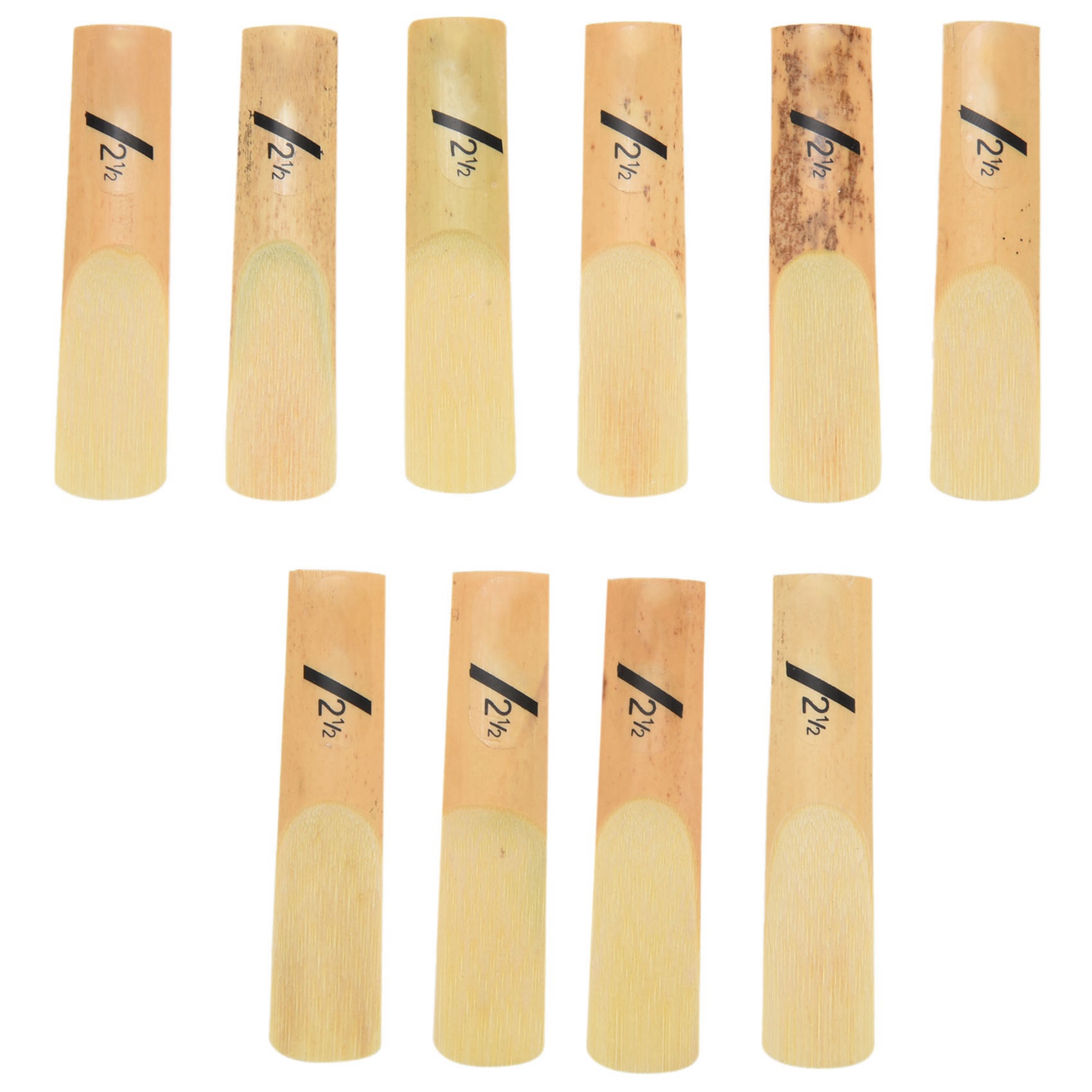 Alto Trombone Copper Mouthpiece Mouth Piece 6.5AL Gold with 10Pcs Alto Saxophone Sax Reeds Classic Alto Reed. 