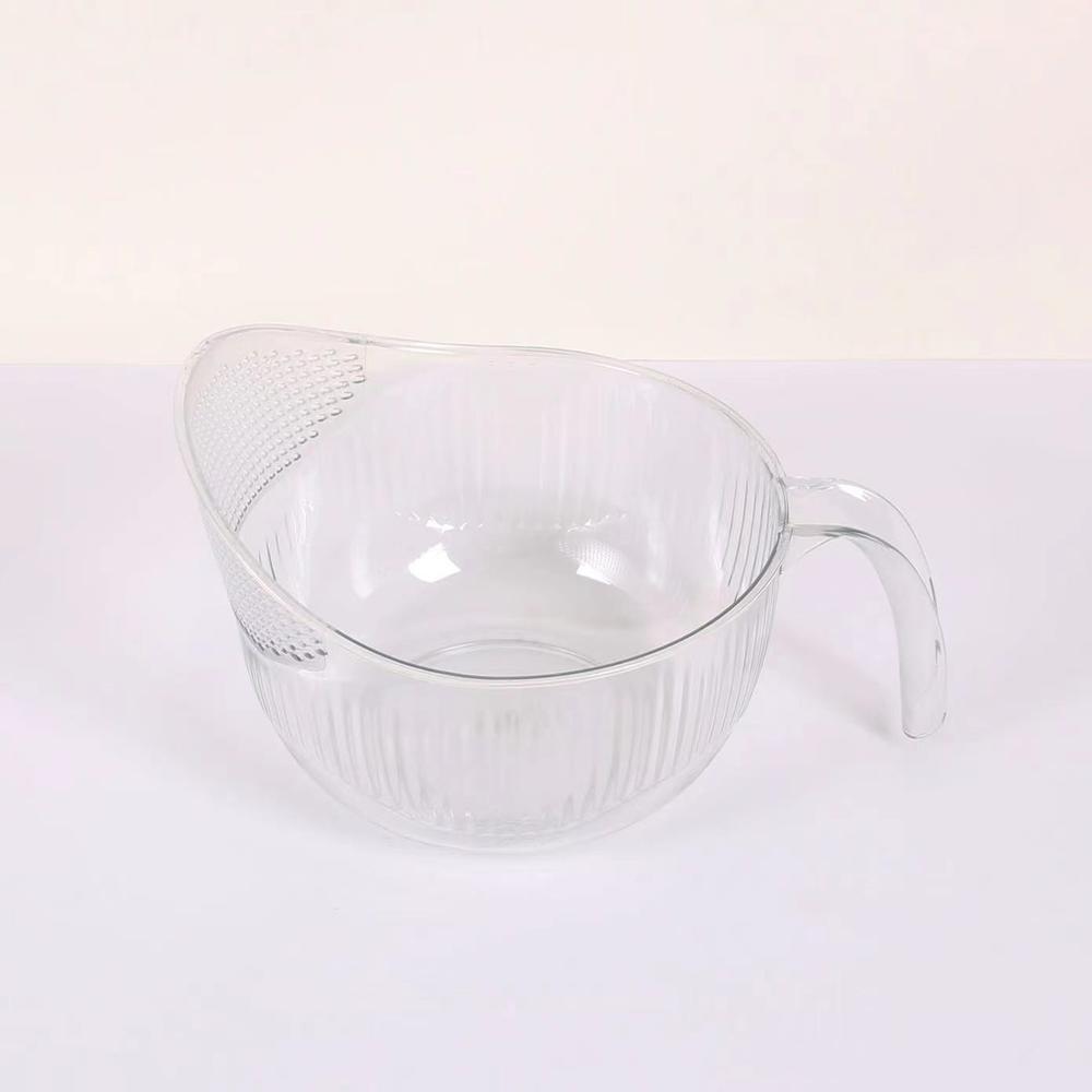 Rice Washing Machine Kitchen Rice Drain Basket Household Drain Basket Shopping Basket With Handle Japanese Rice Washing Sieve. 