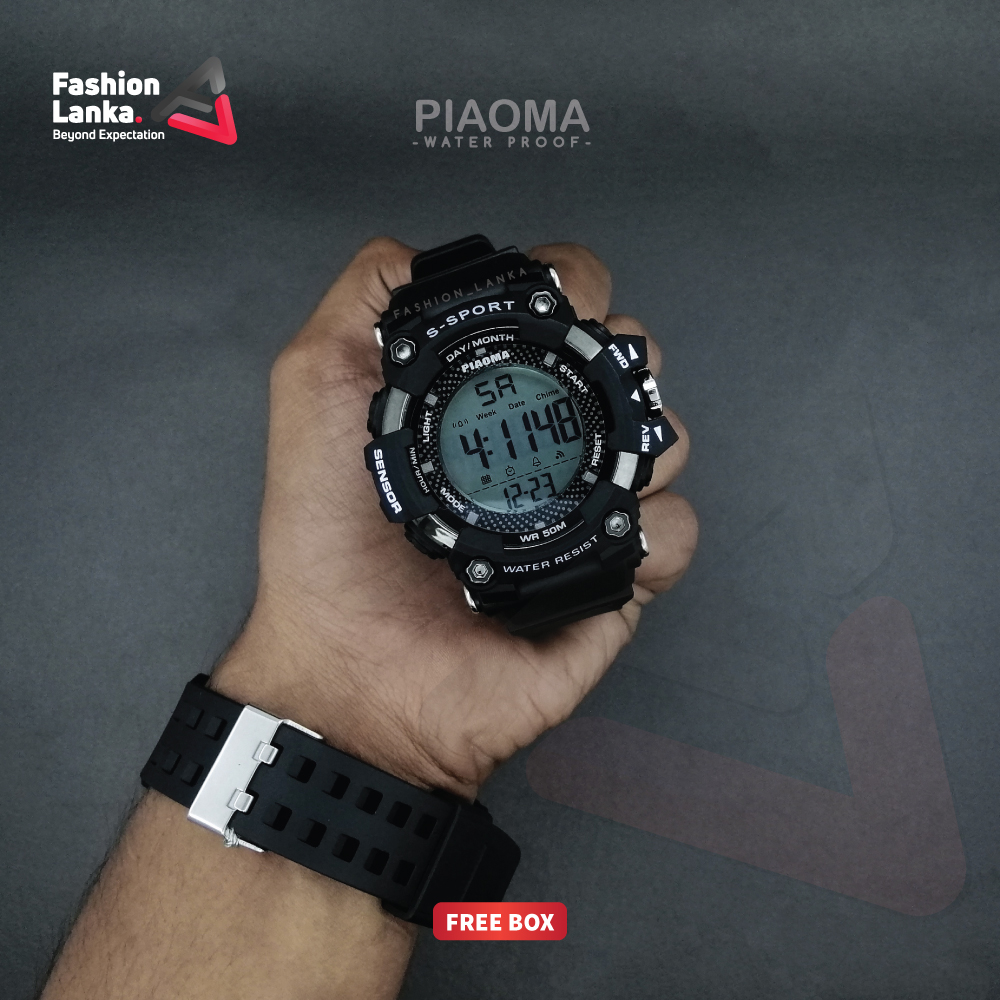 Piaoma watch 2024 3atm cr2032