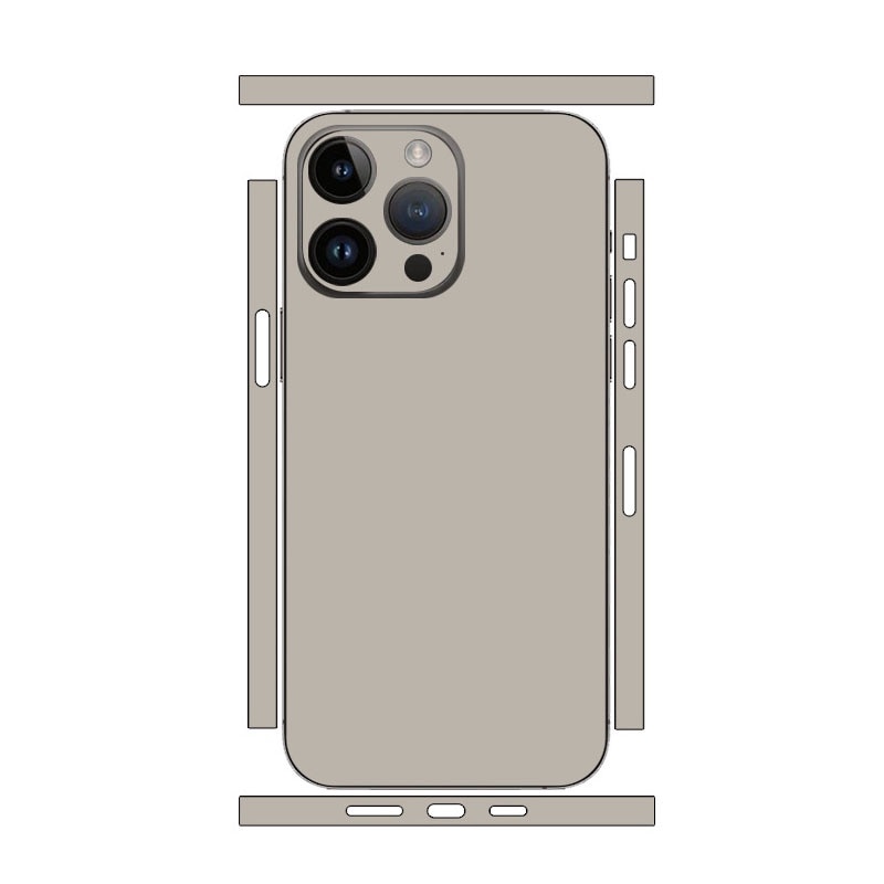 Same Color as 15 Decal Skin for iPhone 15 14 13 12 Pro Max Back Screen Protector Film Cover Plain 3M Wrap Aesthetic Sticker. 