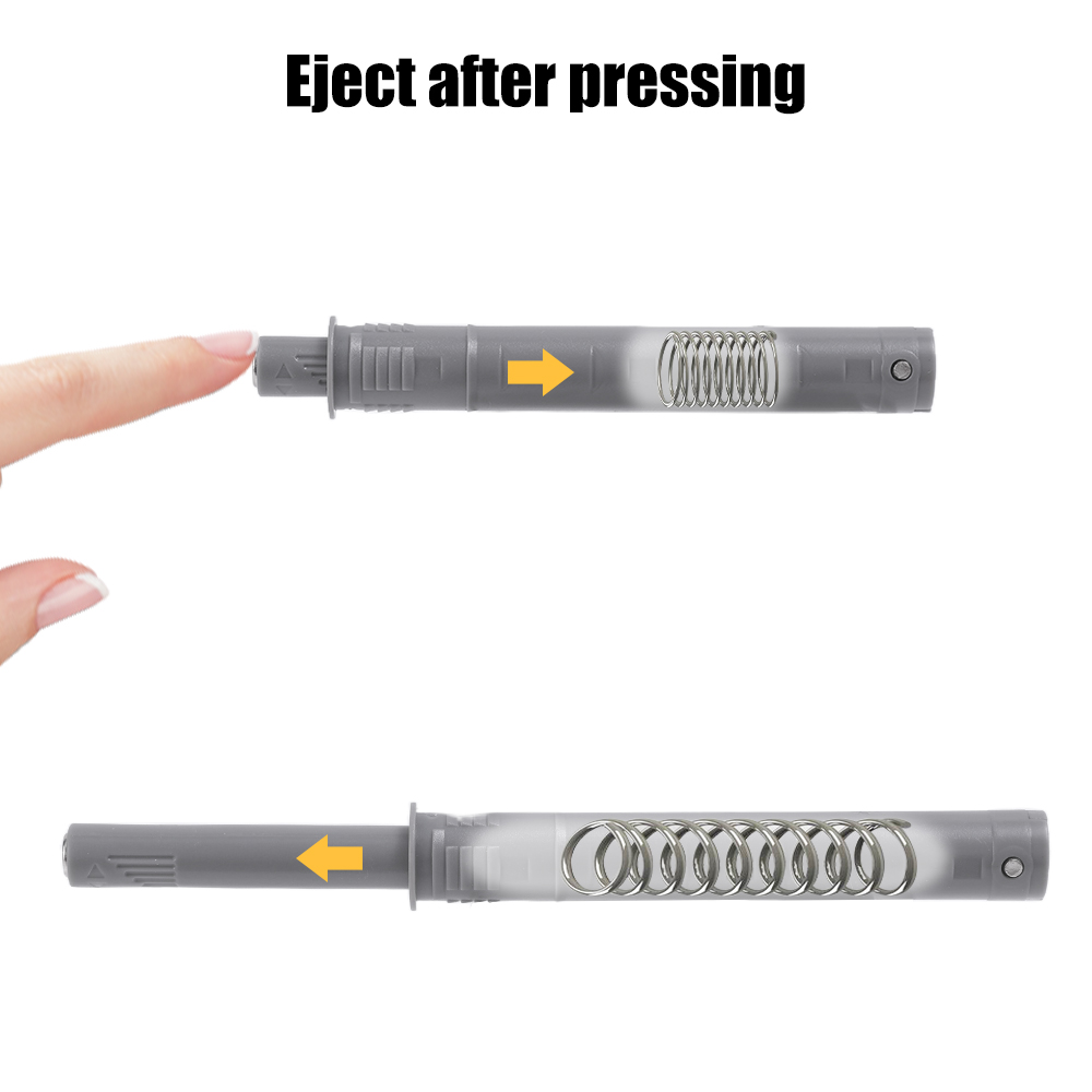 Cabinet Door Rebounder Handle-free Rebound Device Concealed Cabinet Door Rebounder Soft Quiet Closer for Furnitures Accessories. 