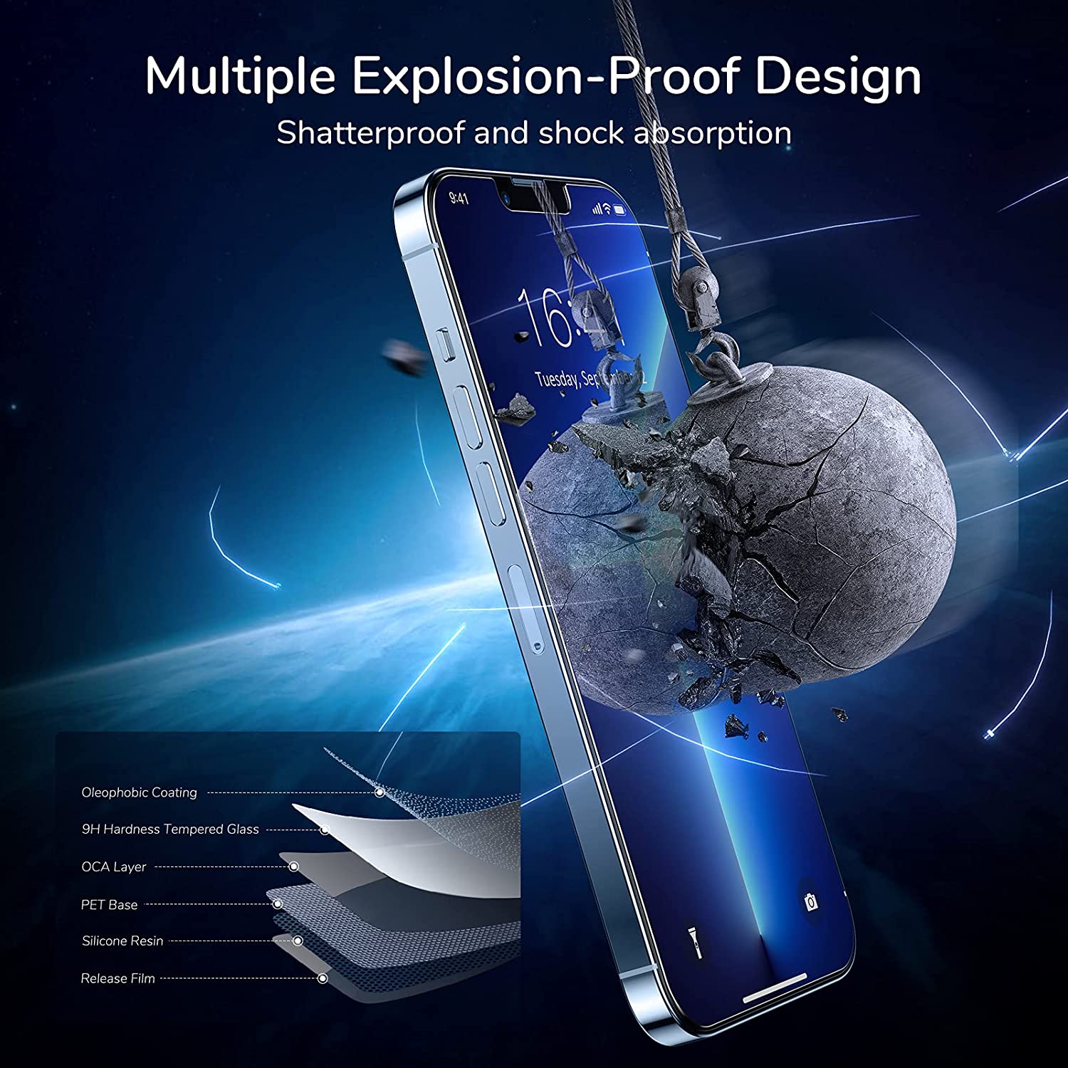 iphone 13 iphone 13 pro iphone 13 pro max Super D tempered glass gorilla glass screen glass screen protector phone glass. 
