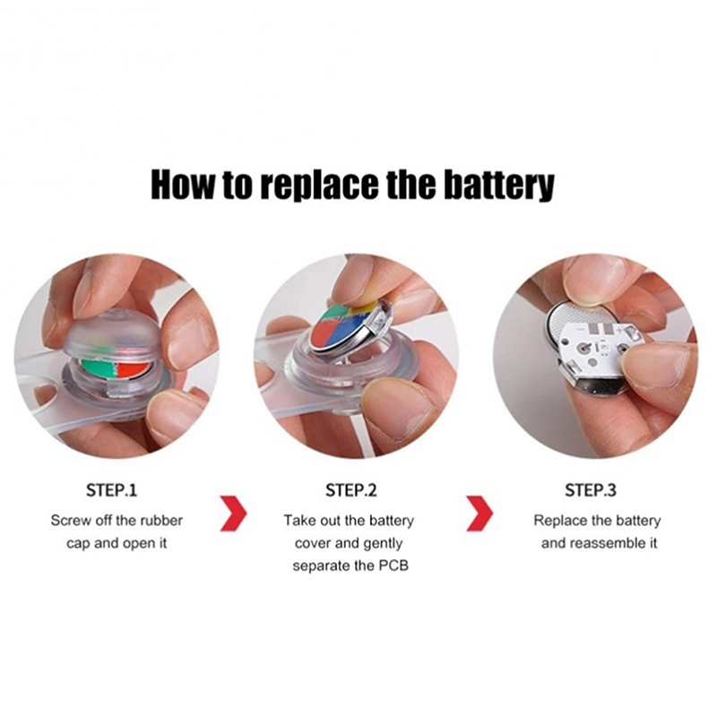 1pcs Waterproof LED Tent String Rope Guard Hanging Lights Mini Flashlight. 