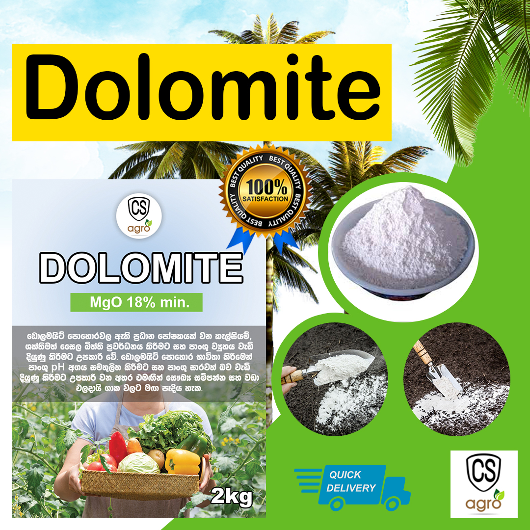 Dolomite 2Kg for Home Garden Fertilizer Coconut