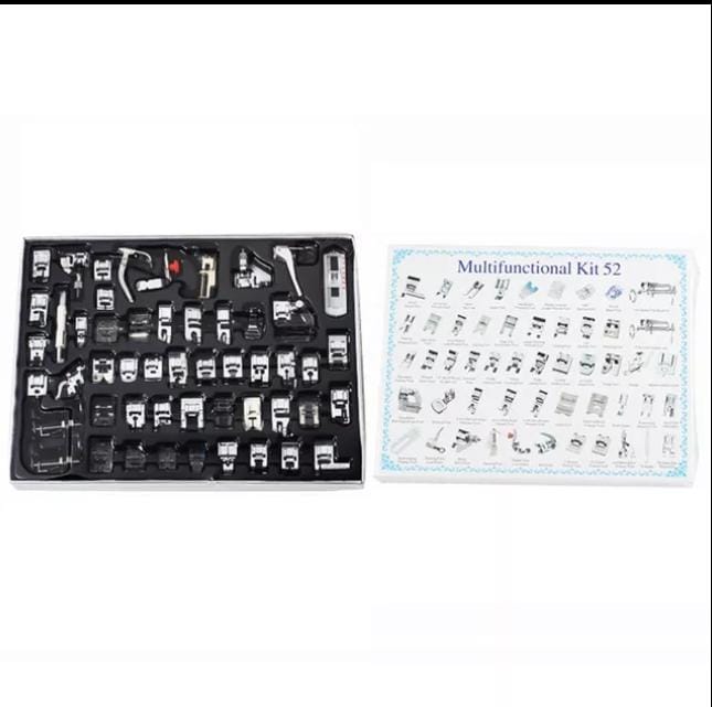 Set New Sewing Machine Presser Feet For Brother Singer Janome Domestic Braiding Blind Stitch Overlock Foot Knitting Tool