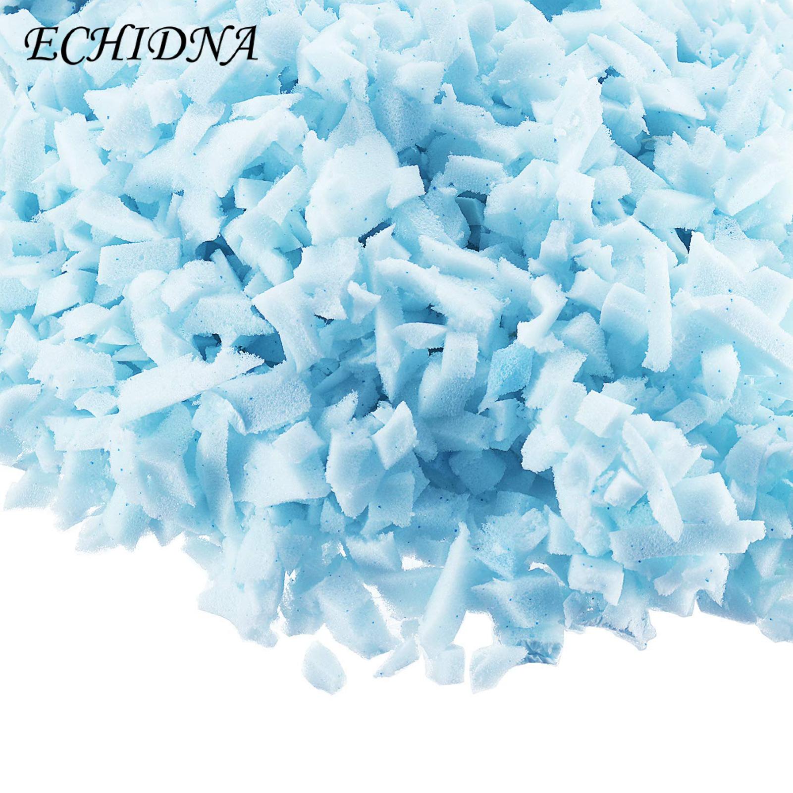 Shredded Sponge Pillow Premium Shredded Memory Foam Filling Soft Breathable Bean Bag Filler for Comfort Ideal for Couch Cushions Dog Beds Chairs Crafts 1/2kg Pillow with Temperature-regulating. 