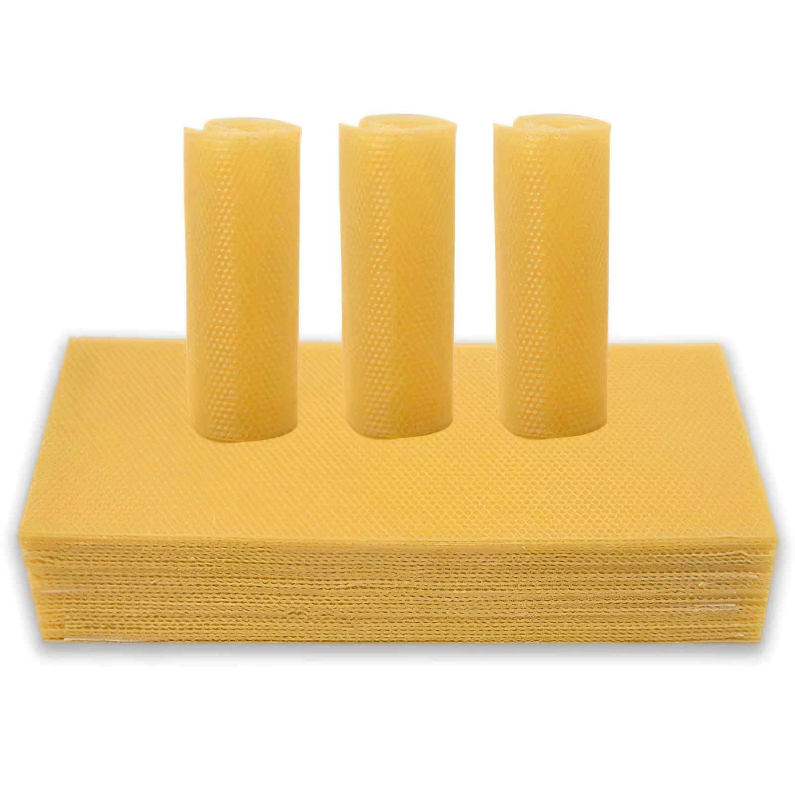 10pcs Beeswax Foundation Press Mold Beekeeping Silicone Flexible Beehive Wax Machine Foundation Sheets Press Tool For Beekeeper. 