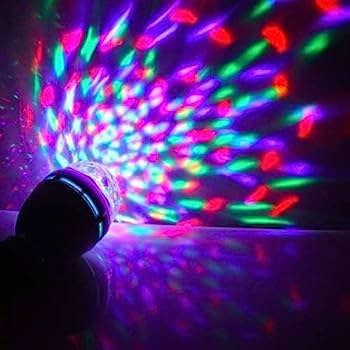 RGB Led Bulbs Mini (lbm) Party Light Dance Party Lamps 3W Auto Rotating DJ Stage Disco Christmas Lighting Color Bulb. 