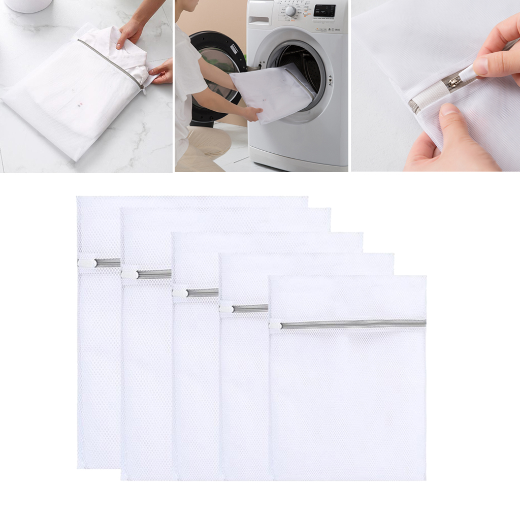 Laundry Washing Bag Mesh Net Dedicated Underwear Bra Clothes Storage 5pcs
