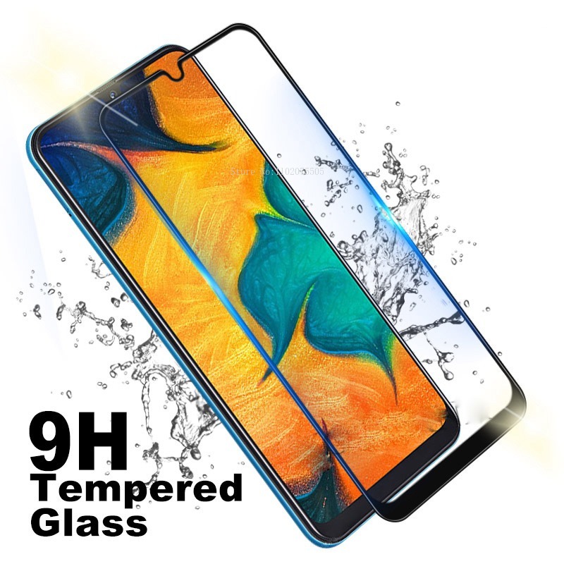 2Pcs 9D Full Tempered Glass For Samsung Galaxy A10 A20 A30 A40 A50 A60 A70 A80 A90 Screen Protector A10S M10S M20S Film. 