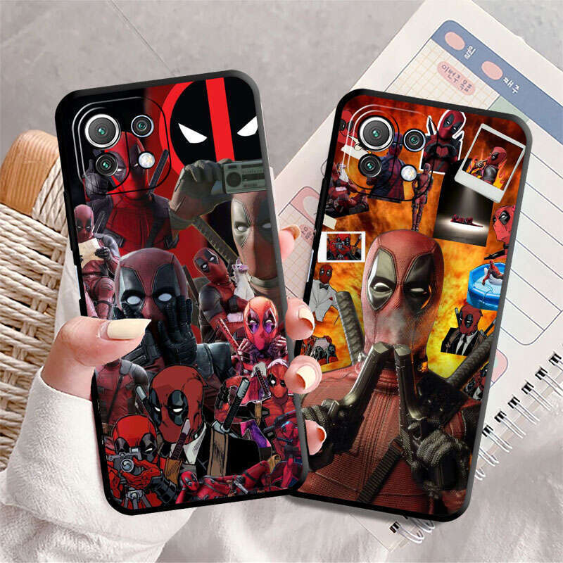 [Wsno] Xiaomi POCO X3 NFC Mi 11 Lite 11t 10t Pro 5G 12x4x5 Note 10 13 9t F1 M3 shell TPU telefon abdekung manga dead pool. 