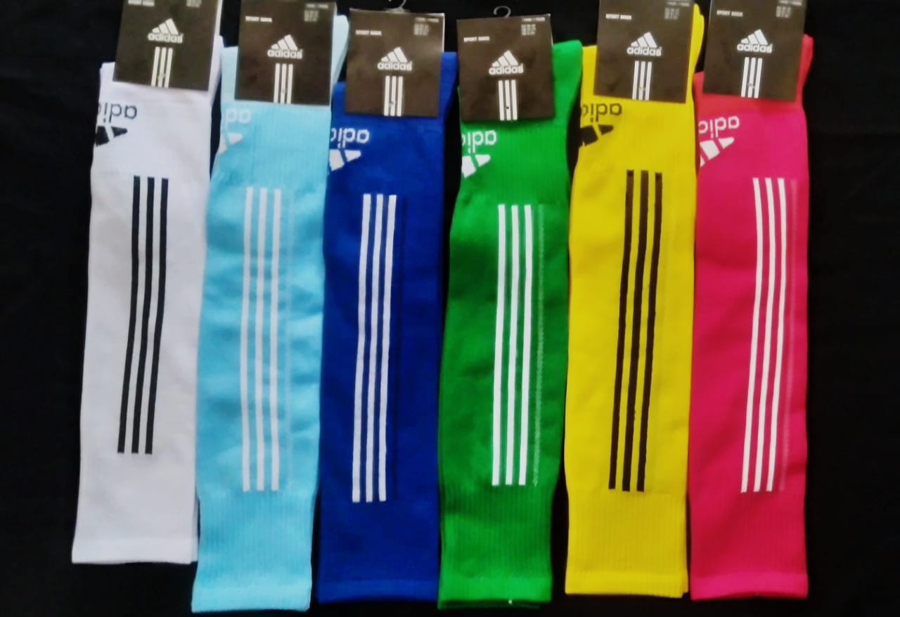 Football Socks / Soccer Socks / Socks White Blue Green Yellow Red Sanabil Sanaabil Sports. 
