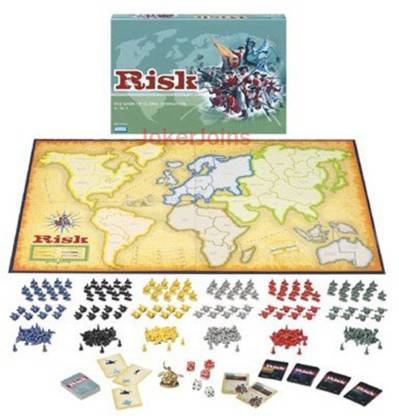Risk Board Game - The Game of Global Domination. 