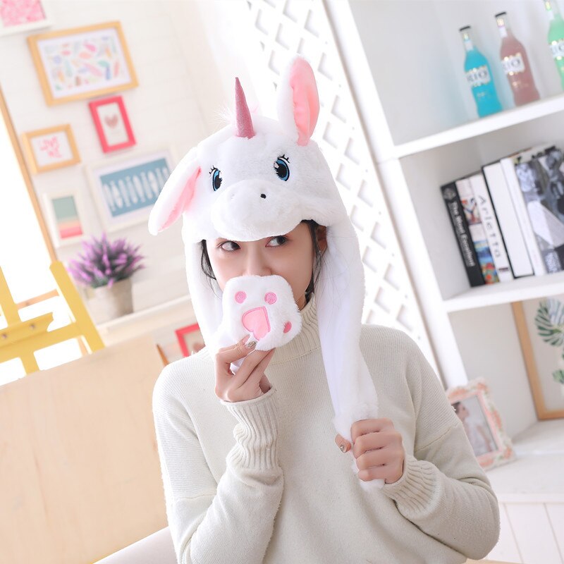 Animal Cartoon Stitch Girls Unicorn Hat 