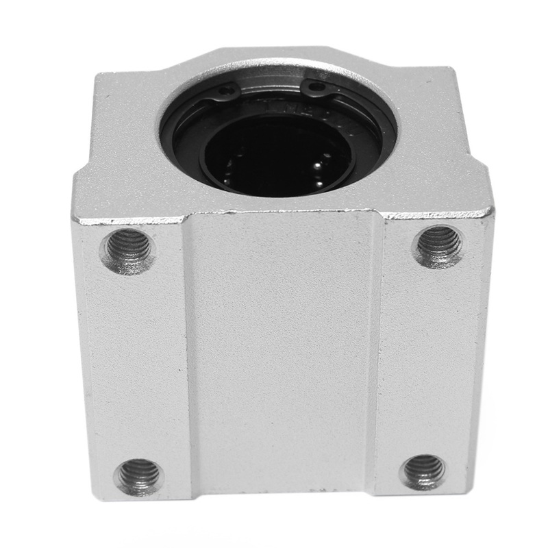 OYPFXMI SCS10UU 10mm Linear Motion Ball Bearing Slide Bushing Block Silver