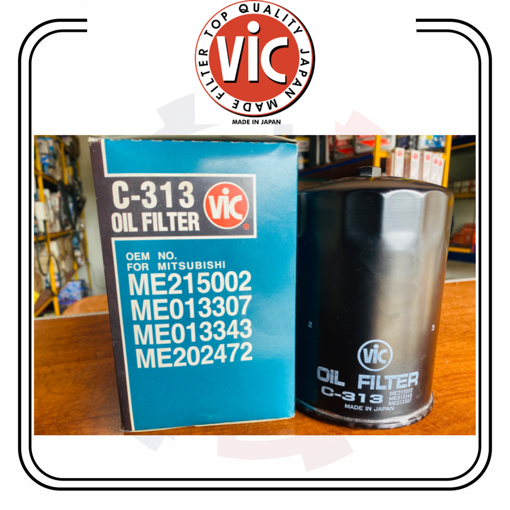 C-313 VIC japan oil filter pajero intercooler turbo 4M40/Montero sport ME215002 Oil filter