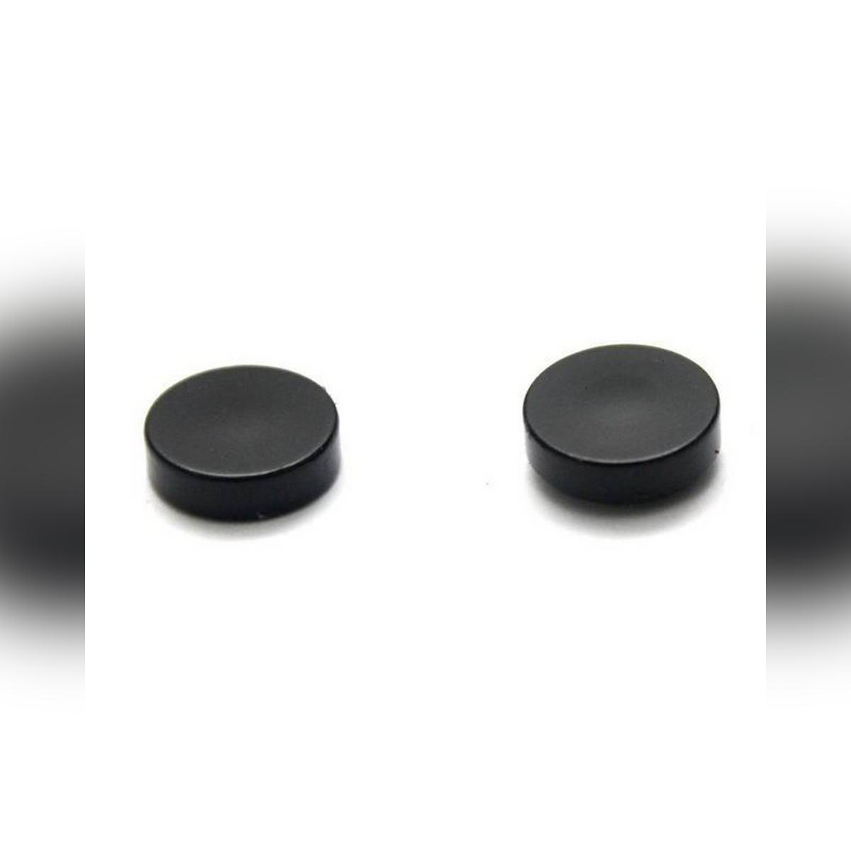 Men's Black Color Magnet Earrings