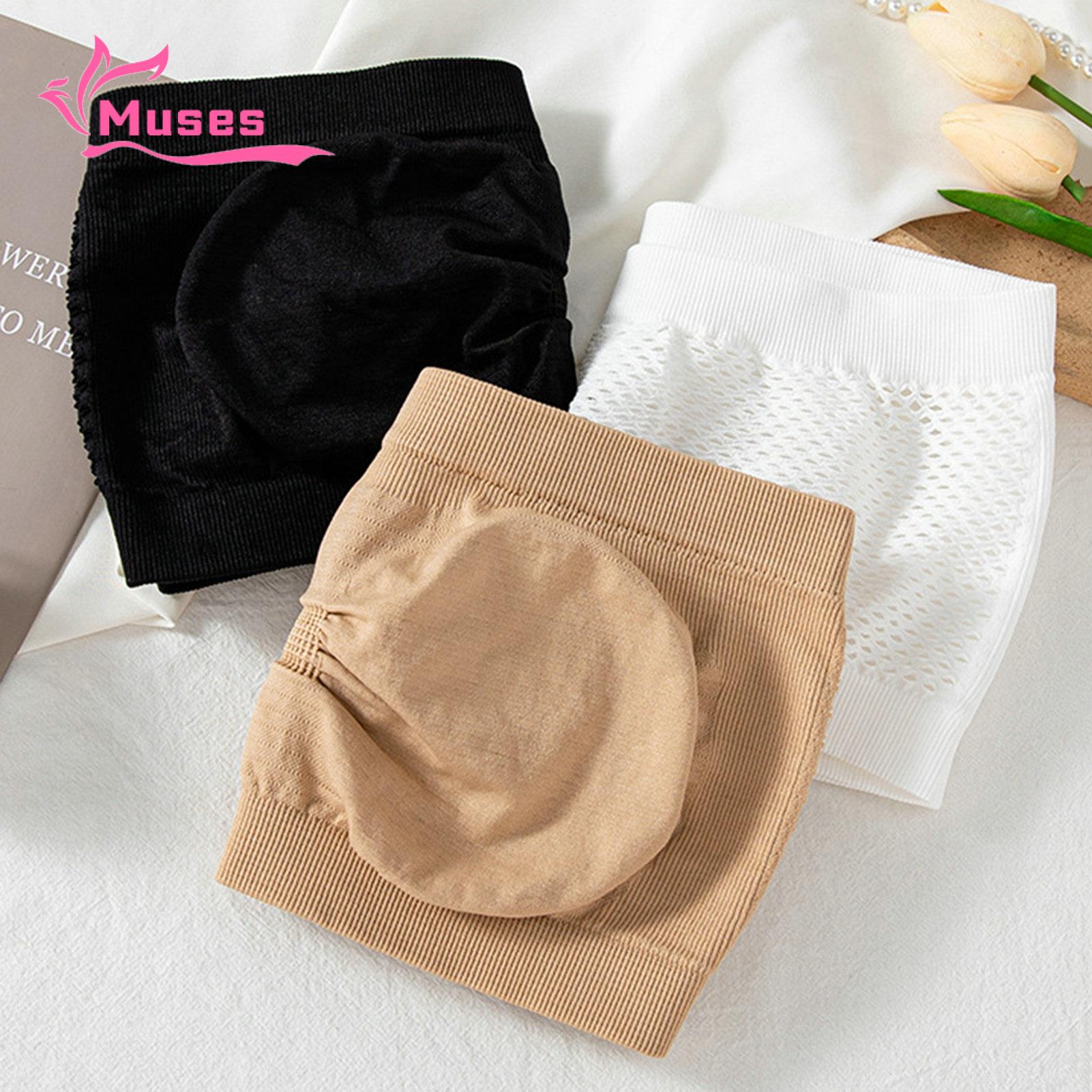 Muses Mall Women Crop Top Solid Color Anti Exposure Crop Top Bra. 