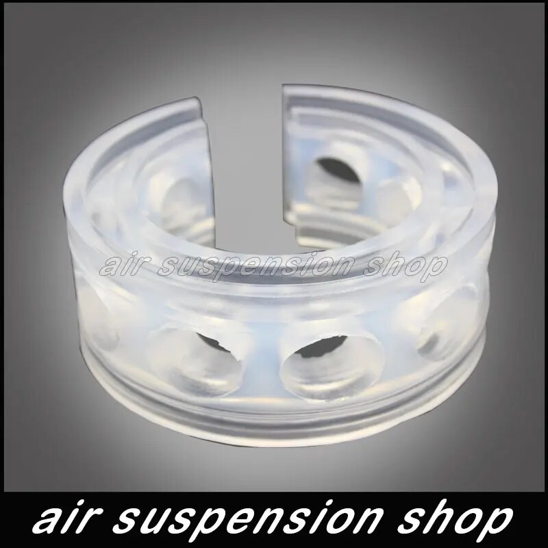 【beauty code】2Pcs Universal Car F-Type Air Spring Bumper Shock Absorbers Strut Urethane Rubber Bumper Cushion for Spring Height. 