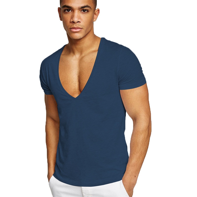 best deep v neck undershirts