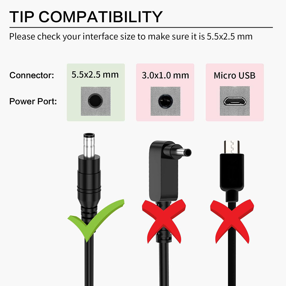 19V Charger for JBL Xtreme, Xtreme 2, Boombox 1 2 Waterproof Portable Bluetooth Speaker Replacement Power Cord. 