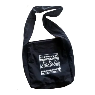 Hippie tote bag online with zipper