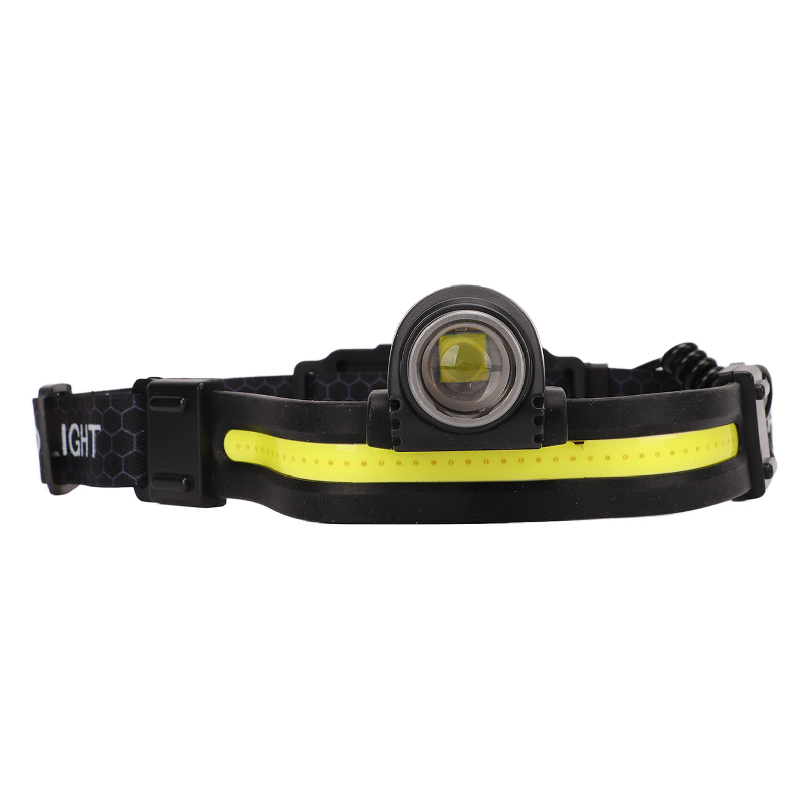 LED Headlamp, XPG Sensing Compact COB Headband Light for Fishing. 