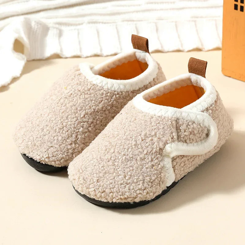 HOT Winter Slippers Hard Sole Baby Slippers Hard Sole Baby