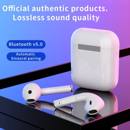 New Wireless Earbuds Bluetooth Earphone Headset I12 TWS Ear Buds. 