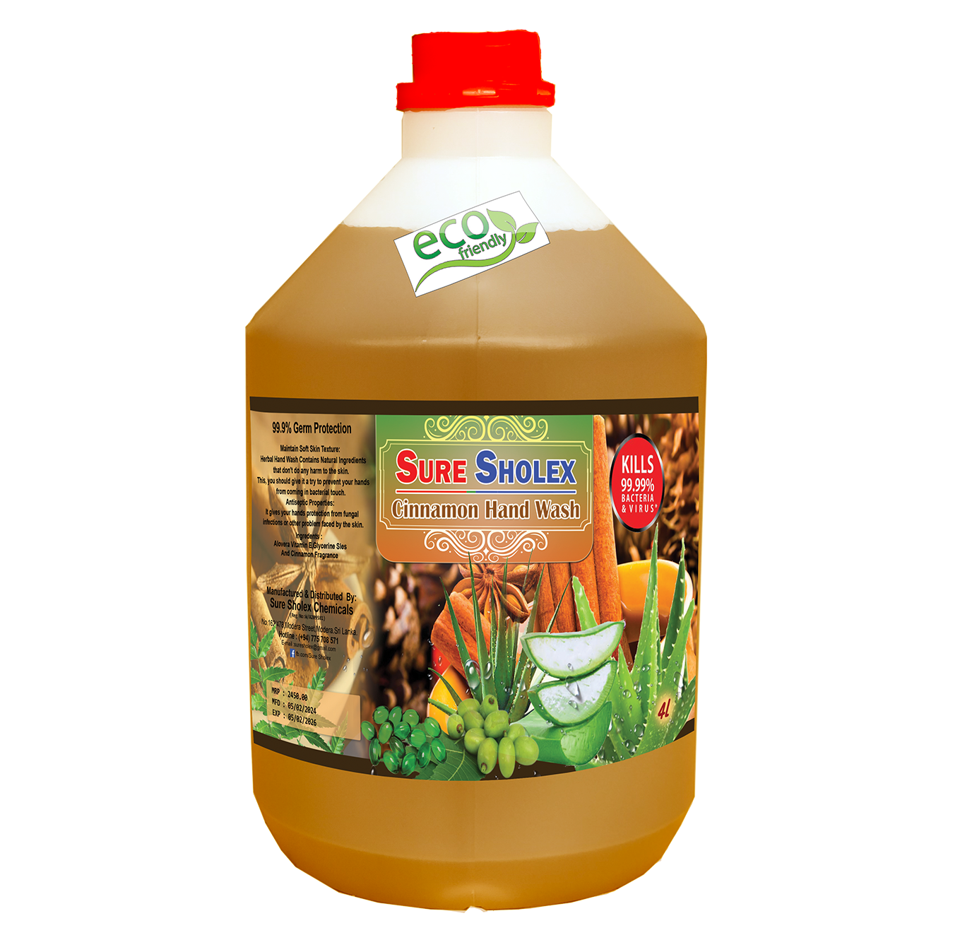CINNAMON Hand Wash 4L