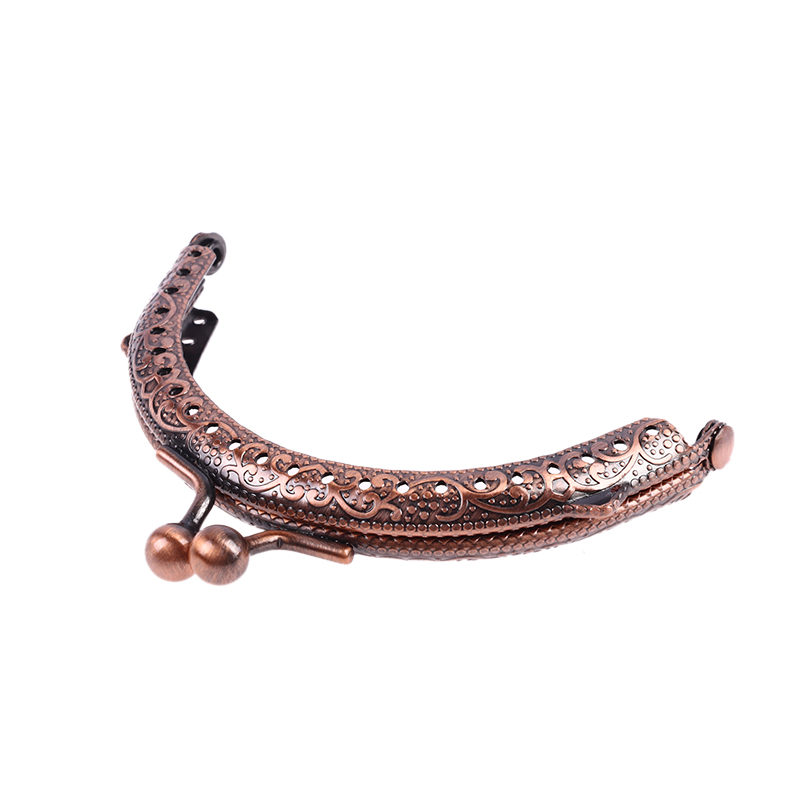 Metal Purse Frame Kiss Clasp Lock For Clutch Bags Handle Handbag Accessories DIY. 