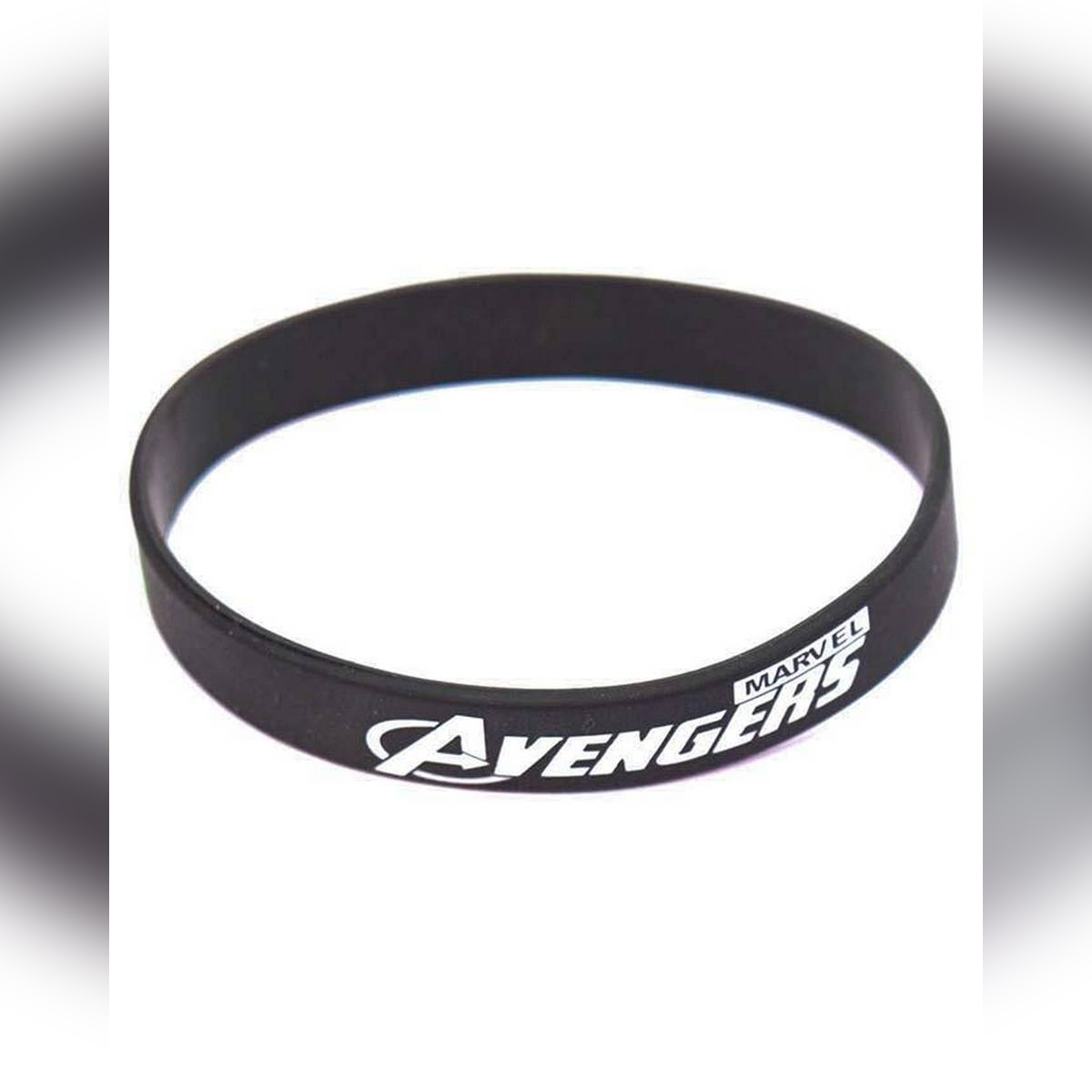 Unisex Rubber Bracelets For Sports  - Black